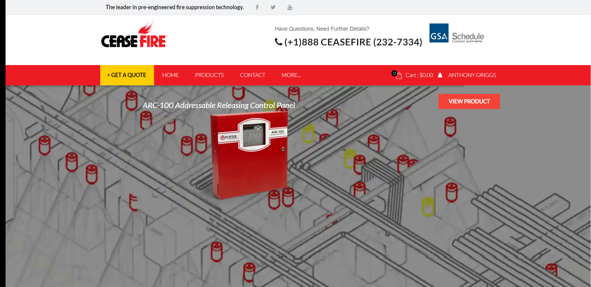 How to Download CAD Models and BIM Data for Ceasefire Fire Suppression Products